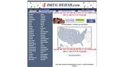 Desktop Screenshot of drugrehabfinder.com